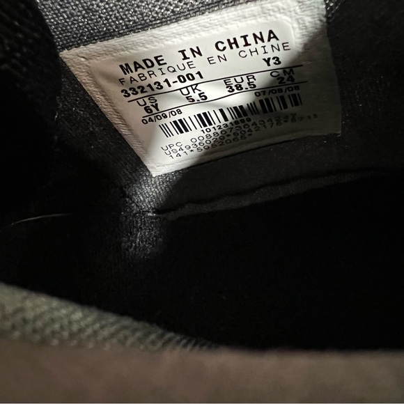 Nike Air Jordan Fusion 20 Black Sneakers size 6Y - Picture 4 of 16